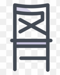 Folding Chair Icon - Free Download Png And Vector Icon Emoji,Chair Emoji