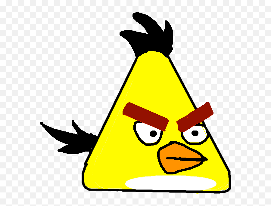 Angry Birds 1 - Angry Bird Yellow One Emoji,Angry Birds Emojis