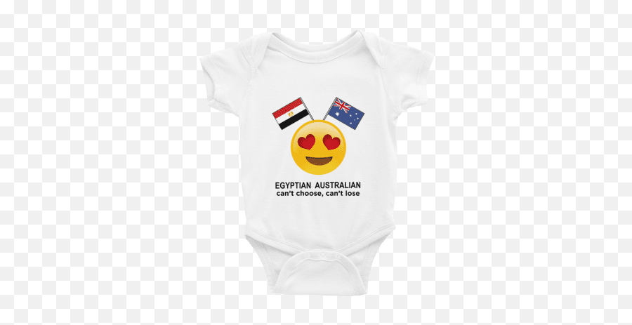 Egyptian Australian Baby Romper - Puerto Rican Mommy Onesie Emoji,Dutch Flag Emoji