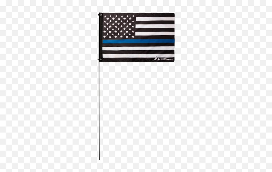 White Flag With Blue W - About Flag Collections Thin Blue Line Emoji,Whip Emoji Copy And Paste