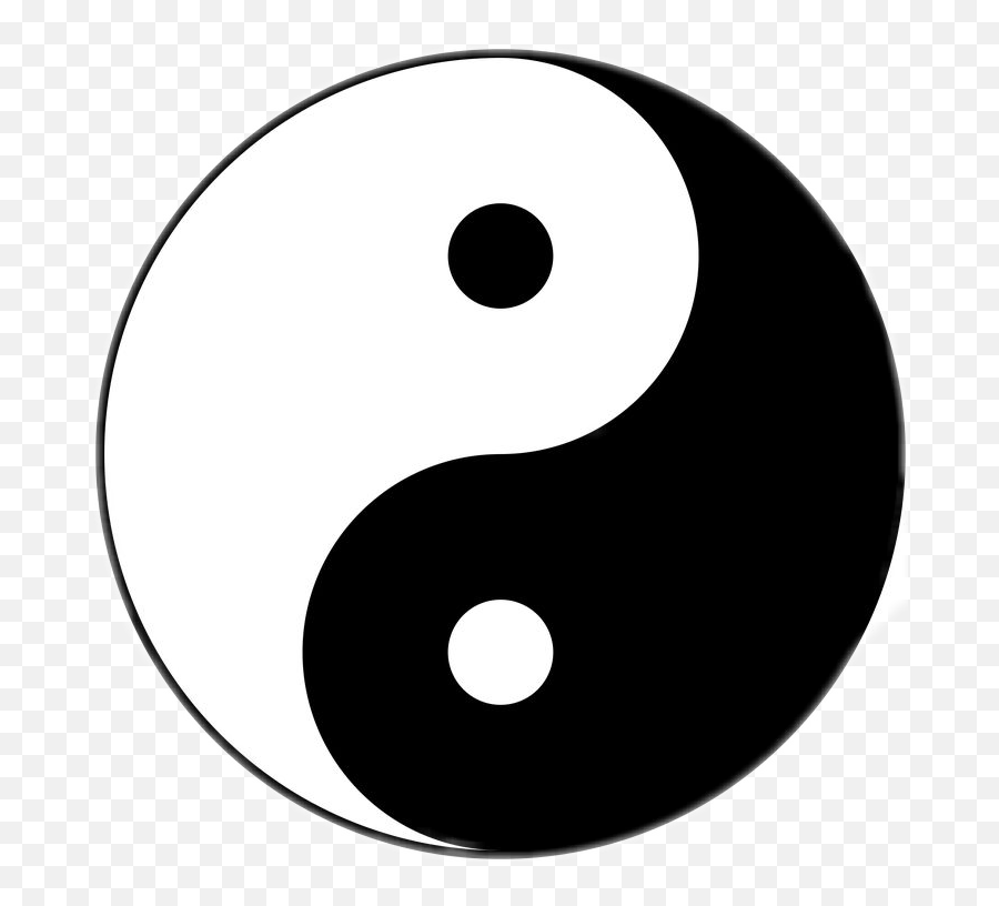 Trending Yin Yang Symbol Stickers - Yin And Yang Png Emoji,Yin Yang Emoticon