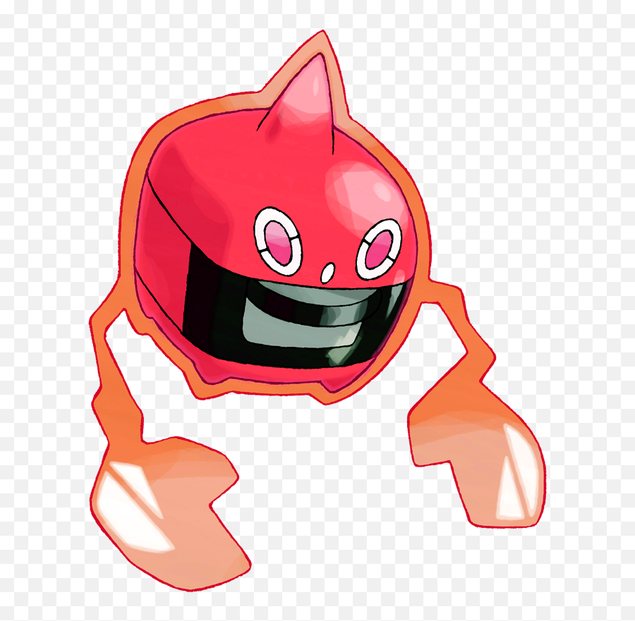 Pokemon 6020 Shiny Rotom Heat Pokedex Evolution Moves - Rotom Heat Png Emoji,Lawn Mower Emoticon