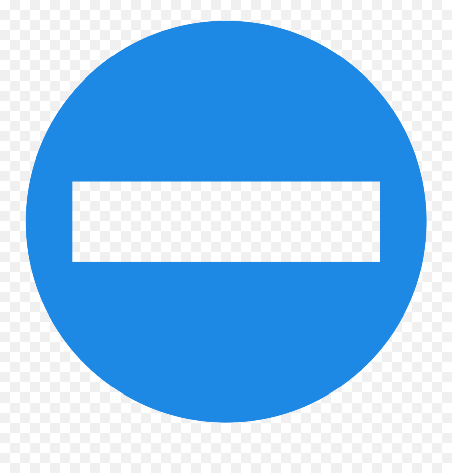 Eo Circle Blue No - New York Times App Icon Emoji,No Entry Emoji