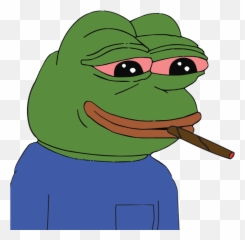 Memeatlas - Stoned Pepe Emoji,Sunglasses Emoji Meme