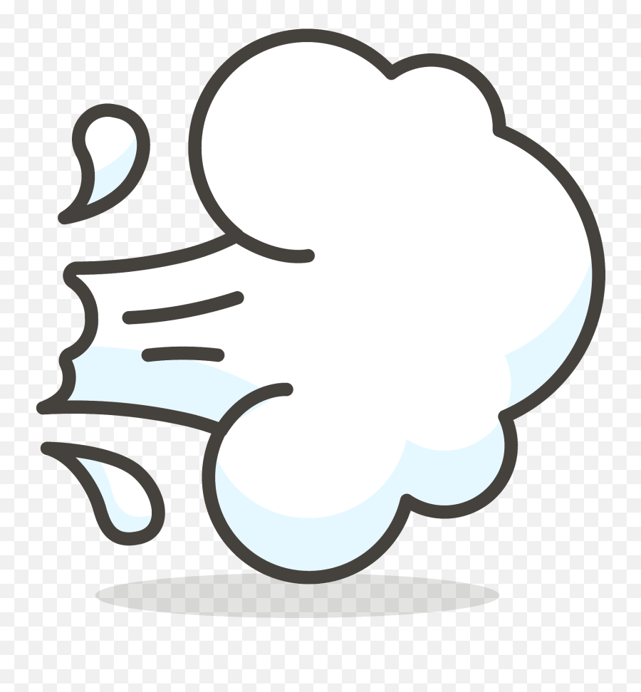 Dashing Away Emoji Clipart - Dashing Away Emoji No Background,Away Emoji