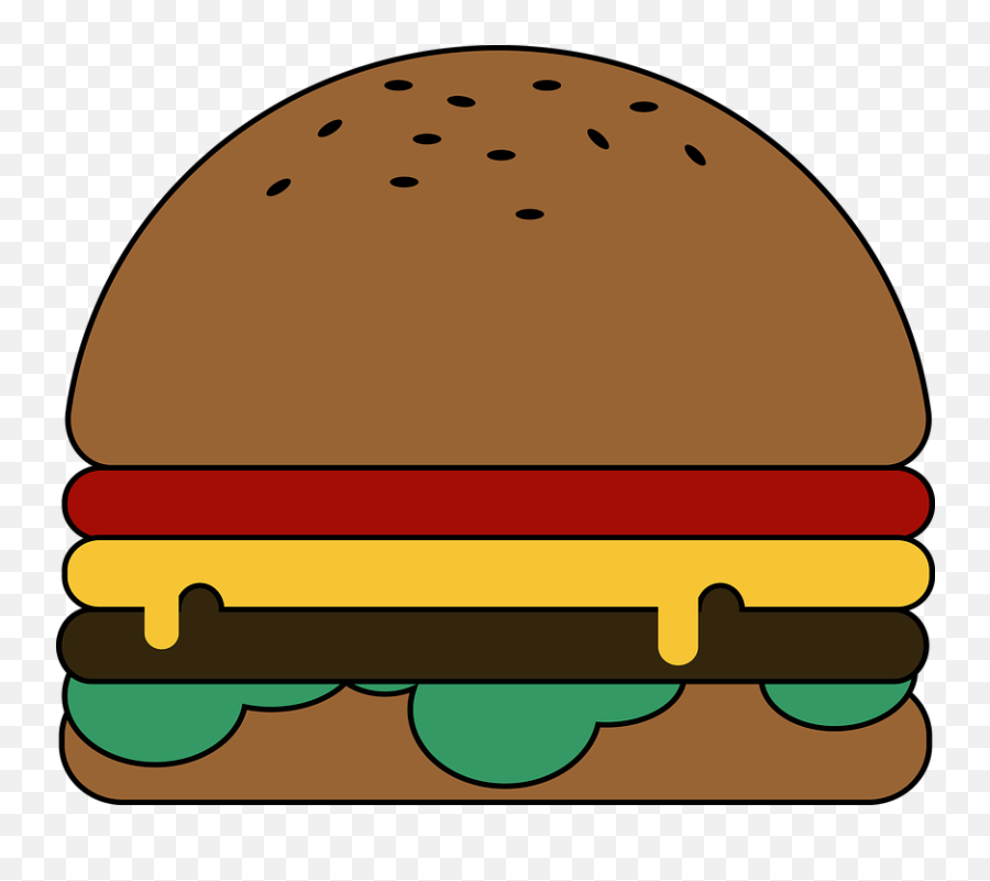 Food Hamburger Meal - Clip Art Emoji,Emoji Lunch Box