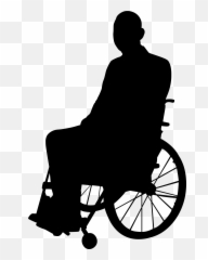 Disabled Symbol Png Images Free Download - Person In Wheelchair Silhouette Png Emoji,Wheelchair Emoji Meme