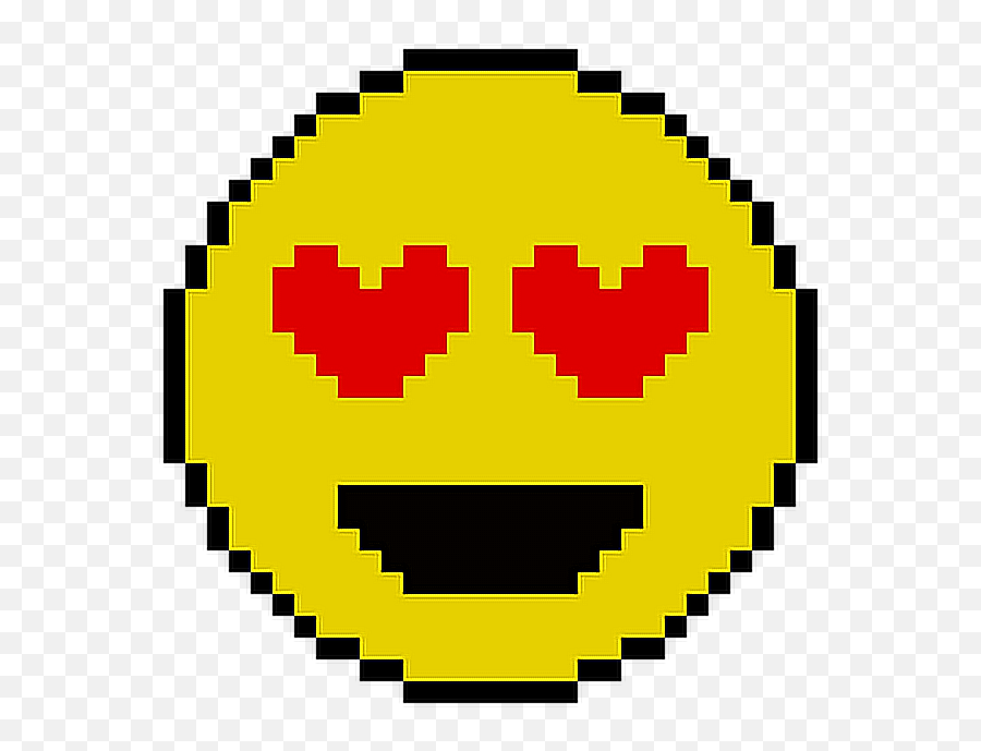 Ftestickers Emoji 8bit Pixel Face - Pixel Art Minecraft Emoji,8 Bit Emoji