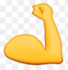Flex Clipart Of Muscle And Bicep - Duck Emoji