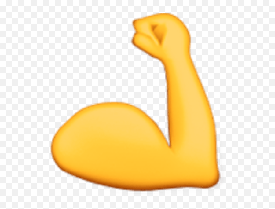 Flex Clipart Of Muscle And Bicep - Duck Emoji,Flexing Emoji
