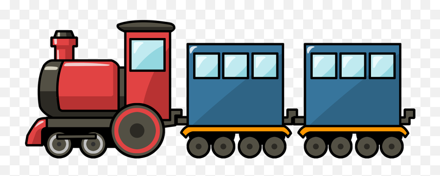 Choo Choo Train Clipart Free Clipart - Train With Transparent Background Emoji,Emoji Train