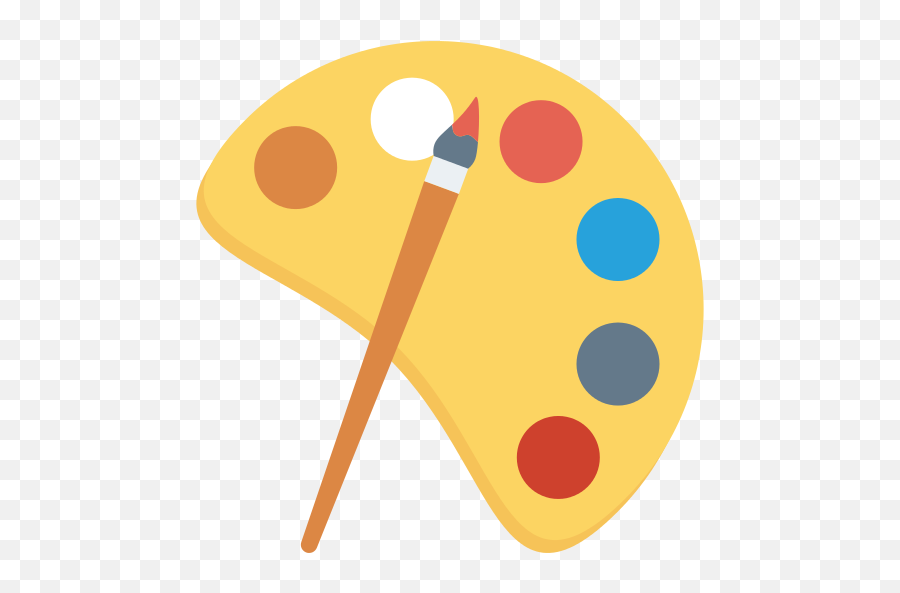 Artist Palette Icon At Getdrawings - Palette Emoji,Painting Emoji