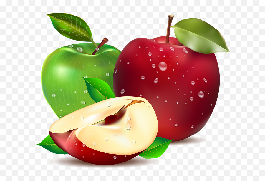 Apple Green Red Fresh - Red Apple And Green Apple Emoji,Apple Emoji Keyboard