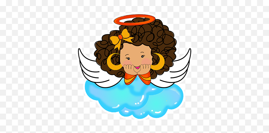 Little Angels By Luis Maldonado - Illustration Emoji,Angel Emojis