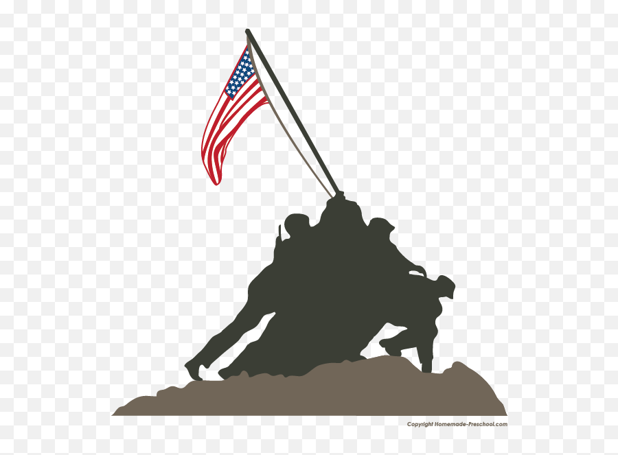Free Patriotic Clipart - Us Marine Corps War Memorial Emoji,Marine Flag Emoji