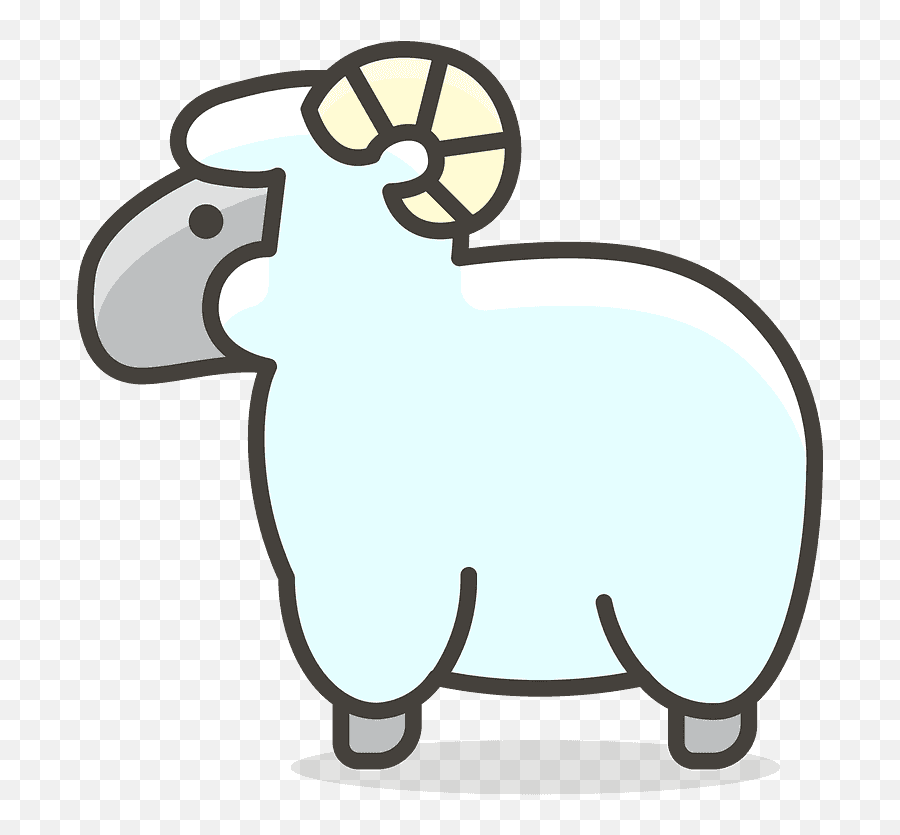 Ram Emoji Clipart Free Download Transparent Png Creazilla - Animal Figure,Lion Emoji