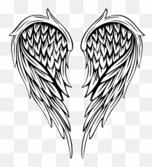 Free Heaven Angel Vectors - Right Angel Wing Png Emoji - free ...