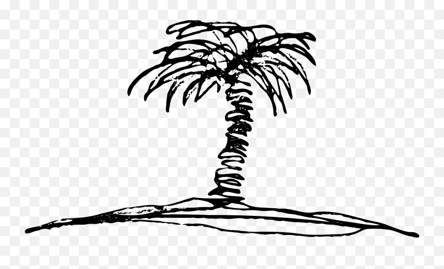 Tree Shop Of Clipart - Palm Tree Drawing Png Full Size Png Clip Art Palm Tree Drawing Png Emoji,Palm Tree Emojis