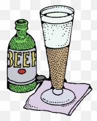 Lager Beer And Glass - Clip Art Emoji