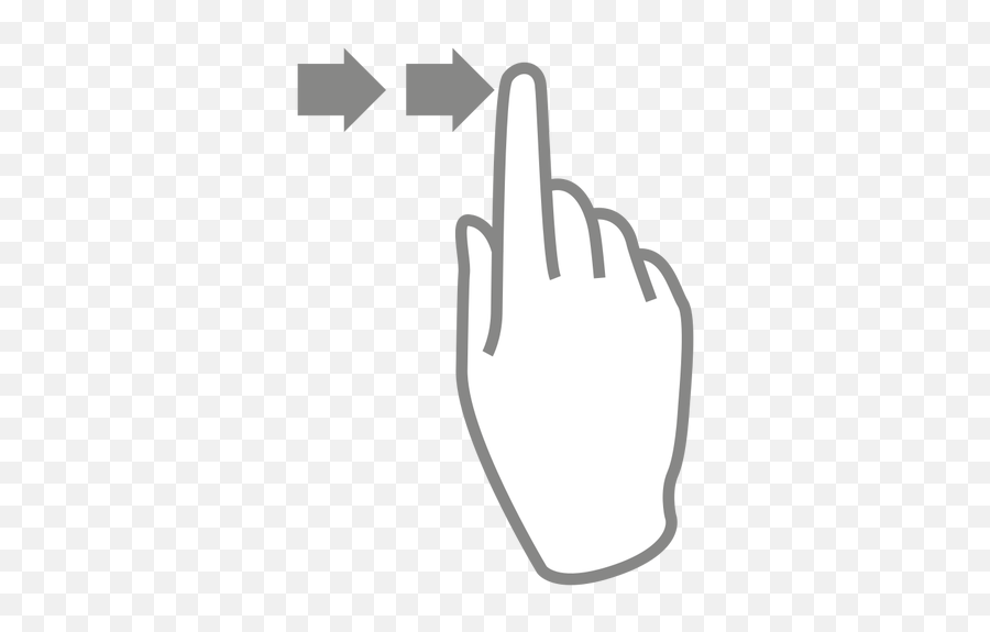 Swipe Cursor - Transparent Click Button Emoji,Iphone Hand Emojis
