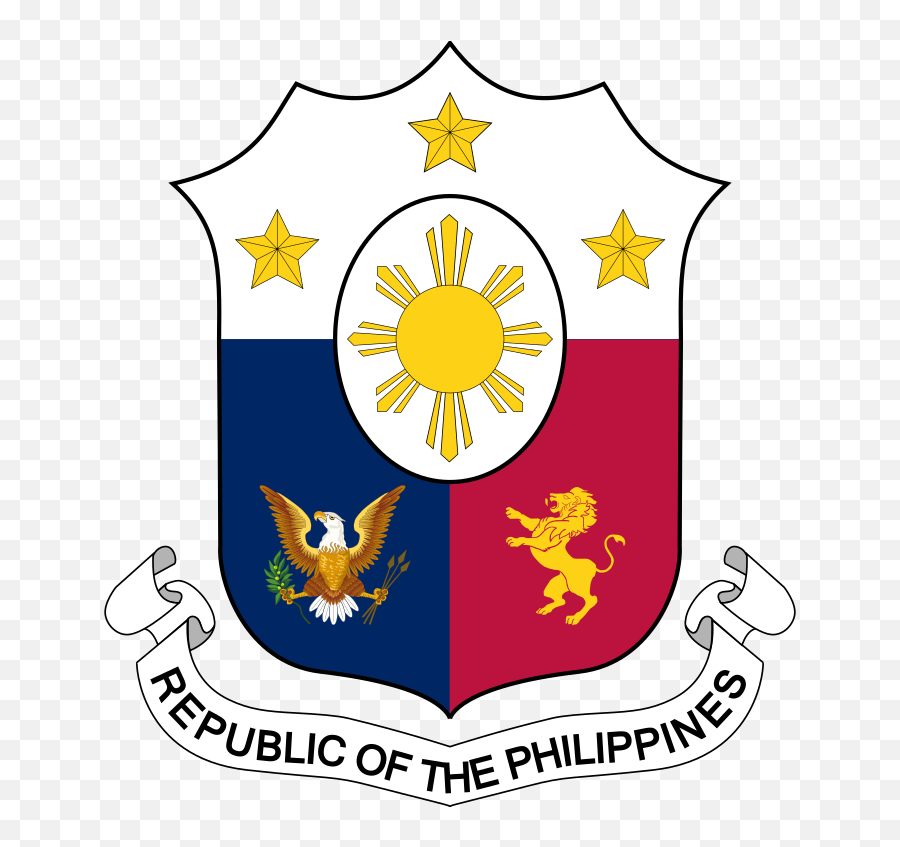 Coat Of Arms Of The Philippines - Philippines Coat Of Arms Emoji,Korean Flag Emoji
