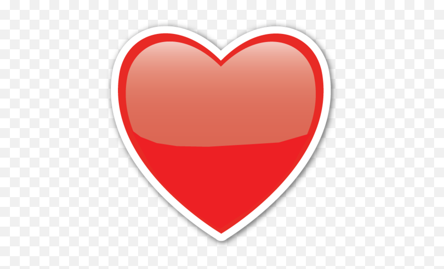 Black Heart Emoji Emoji Stickers - Transparent Background Purple Heart Emoji Png,Red Heart Emoticon