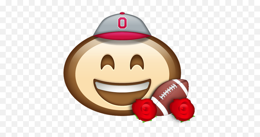 Clip Art Ohio State Football Emoji,Football Emoji Png