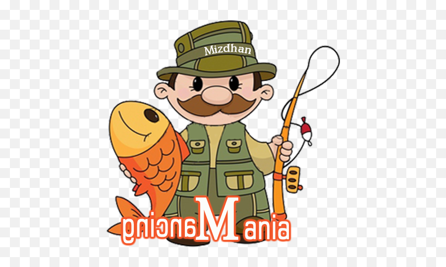 Fishing Mania - Clipart Picture Of Fishermen Emoji,Fishing Emojis