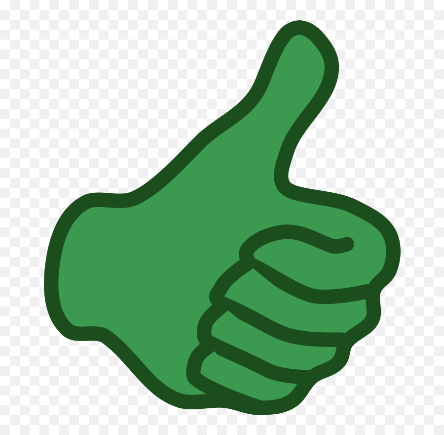 Free Thumbs Up Picture Download Free Clip Art Free Clip - Green Thumbs Up Clip Art Emoji,Black Thumbs Up Emoji