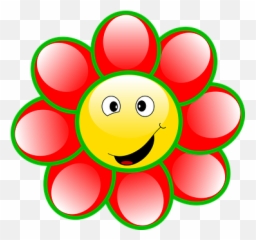 Goofy Smile - Virág Emoji,Smile Flower Emoticon