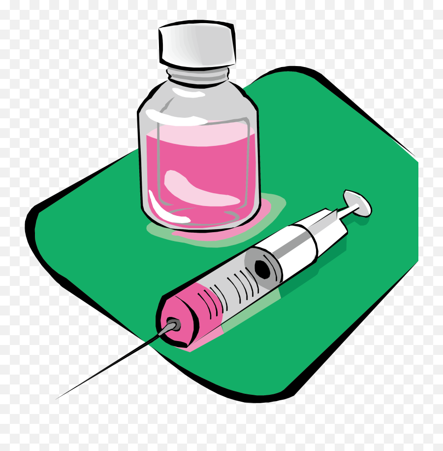 Green Drawing Bottle Picture - Cartoon Syringe Needle Drawing Emoji,Sewing Emoji