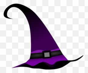 Purple Witch Hat Vector Clip Art - Png Emoji