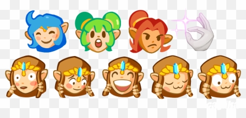 Zelda Emotes - Legend Of Zelda Emotes Emoji,Zelda Emoji
