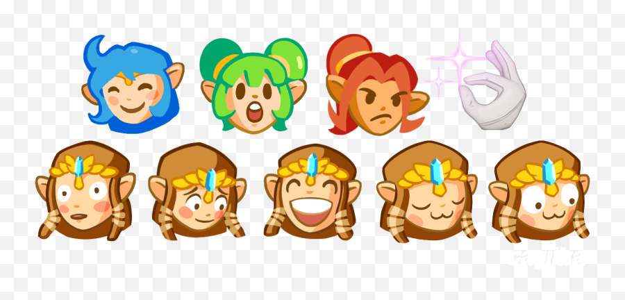 Zelda Emotes - Legend Of Zelda Emotes Emoji,Zelda Emoji