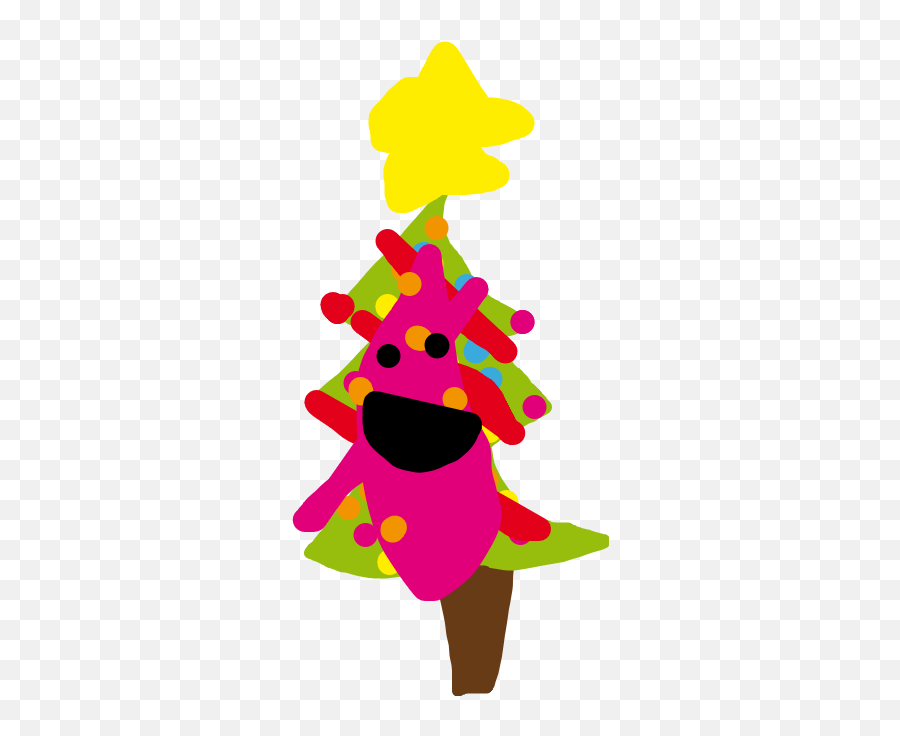 Night Zookeeper - Cartoon Emoji,Christmas Tree Emoji Iphone