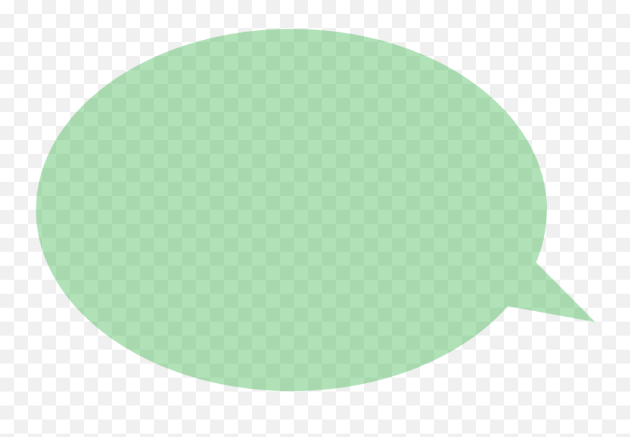 Download Cute Speech Bubble Png - Cute Green Speech Bubbles Circle Emoji,Speech Balloon Emoji