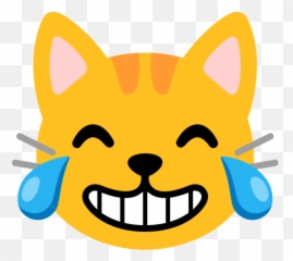 Cat With Tears Of Joy Emoji - Android