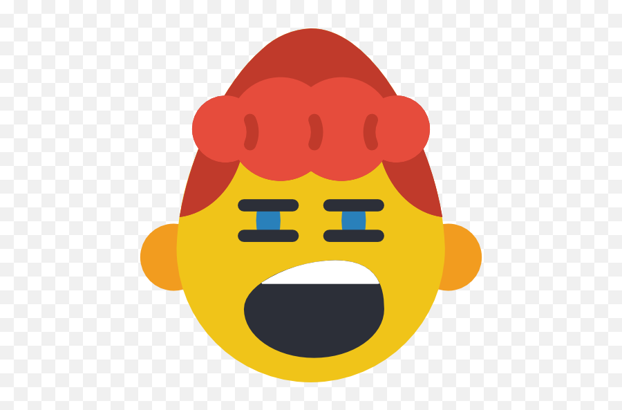 Yawn - Emoticon Emoji,Yawn Emoji
