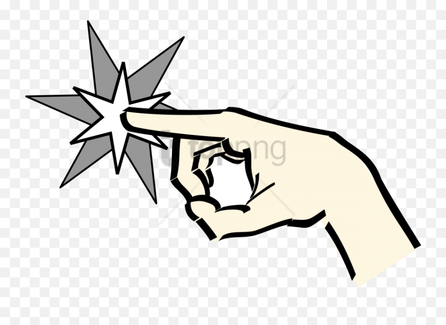 Free Png Download Pointing Hand Png - Drawing Of A Spark Emoji,Point Left Emoji