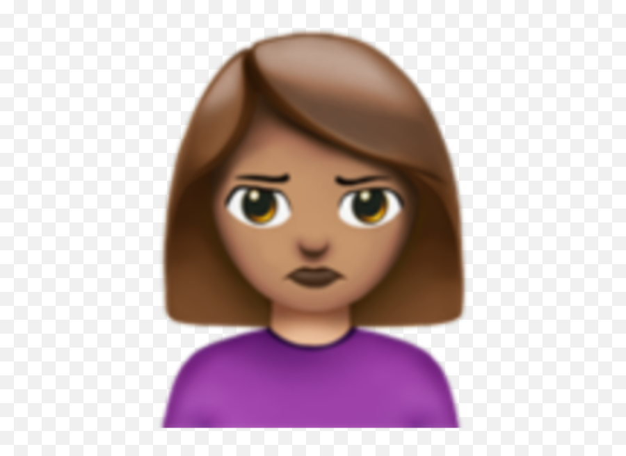 Emoji Sticker By Littleboringgirl - Person Face Emoji,Doll Emoji