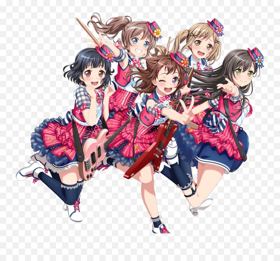 Poppinu0027party Bang Dream Wikia Fandom - Bang Dream Poppin Party Emoji,Boobies Emoji