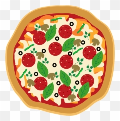 Luh - Transparent Background Pizza Clip Art Emoji,Pizza Emojis