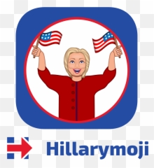 Hillarymoji Keyboard - Clip Art Emoji
