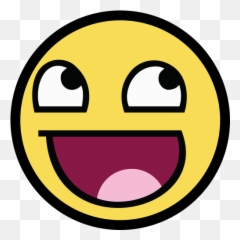 Smiley Awesome Happy Laughing - Face Png Emoji