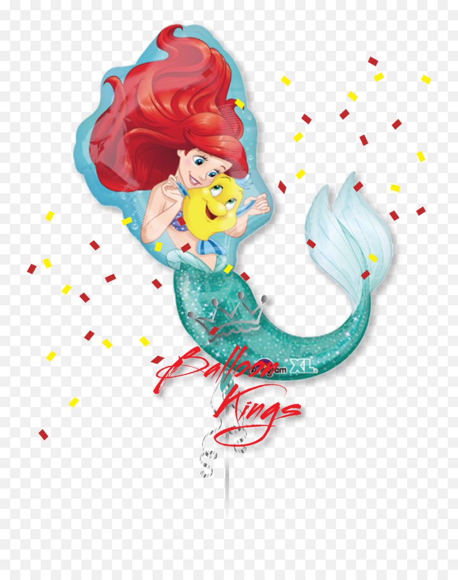 Little Mermaid Ariel - Disney Princess Anagram Balloon Emoji,Is There A Mermaid Emoji