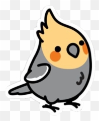 Birb - Cockatiel Stickers Emoji,Birb Emoji