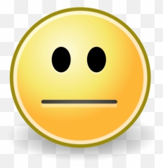 I Have Everything And Im Still Unhappy - Clipart Serious Emoji
