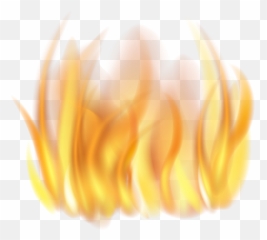 Transparent Clipart Flames - Fire Art Emoji