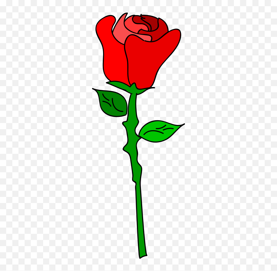 Free Cartoon Roses Pictures Download Free Clip Art Free - Cartoon Rose Clipart Png Emoji,Wilted Rose Emoji