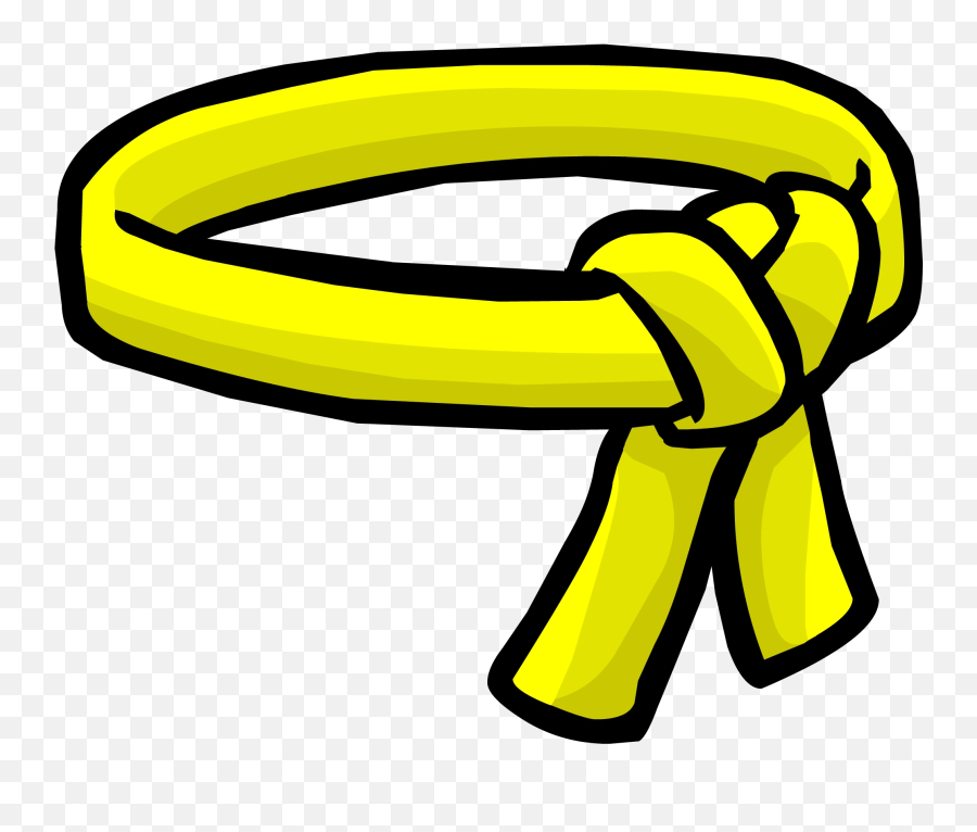 Card - Club Penguin Yellow Belt Emoji,Karate Emojis